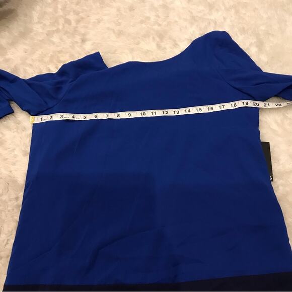 Express color block lined dress NWT size large - Picture 6 of 6